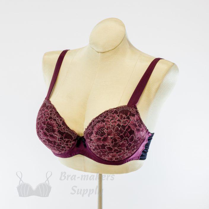 Bra-Makers Supply Bra Corset Samples Gallery black cherry lace bra