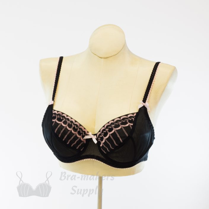 Bra-Makers Supply Bra Corset Samples Gallery black sheer and lace bra