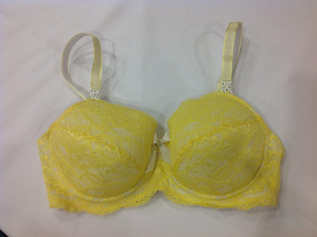 double lace over foam yellow full