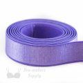 five eighths inch 16mm Strap Elastic lilac ES-5 or five eighths inch 16mm Satin Strap Elastic dahlia purple Pantone 17-3834 from Bra-makers Supply 1 metre roll shown