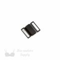 half inch 12 mm metal magnetic bra clip CM-44 black or half inch 12 mm magnetic bra front back fastener CM-44 anthracite Pantone 19-4007 from Bra-Makers Supply clip whole