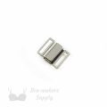 half inch 12 mm metal magnetic bra clip CM-44 nickel or half inch 12 mm magnetic bra front back fastener CM-44 lilac hint Pantone 13-4105 from Bra-Makers Supply clip whole