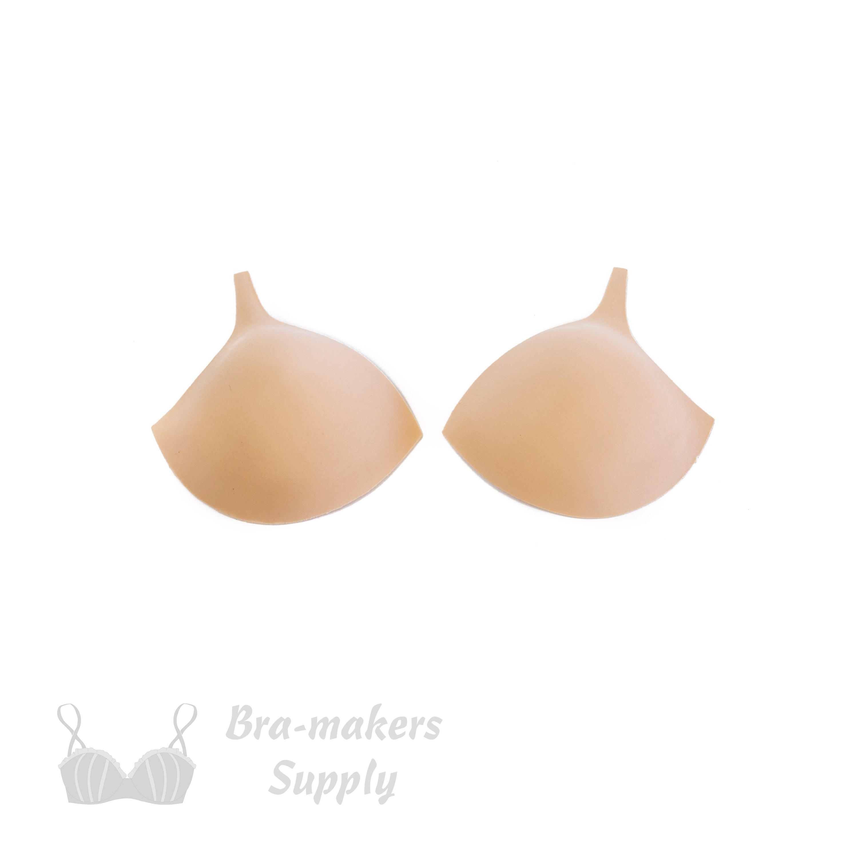 Factory Supply Push up Bra Cup Sponge Semicircle Bra Cups for