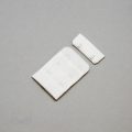 2x3 bra hook and eye dye-able white HS-23 or 2x3 hook and eye back closures from Bra-Makers Supply front shown