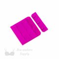 3x3 bra hook and eye fuchsia HS-33 or 3x3 hook and eye back closures rose violet Pantone 17-2624 from Bra-Makers Supply front shown