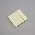 3x3 bra hook and eye ivory HS-33 or 3x3 hook and eye back closures winter white Pantone 11-0507 from Bra-Makers Supply front attached shown