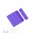 3x3 bra hook and eye lilac HS-33 or 3x3 hook and eye back closures dahlia purple Pantone 17-3834 from Bra-Makers Supply front shown