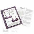 anita amelia foam cup bra pattern PB-7571 from Bra-Makers Supply cover instructions shown