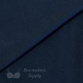 cotton spandex or cotton double knit fabric FC-5 indigo from Bra-Makers Supply folded shown