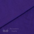 cotton spandex or cotton double knit fabric FC-5 purple from Bra-Makers Supply folded shown