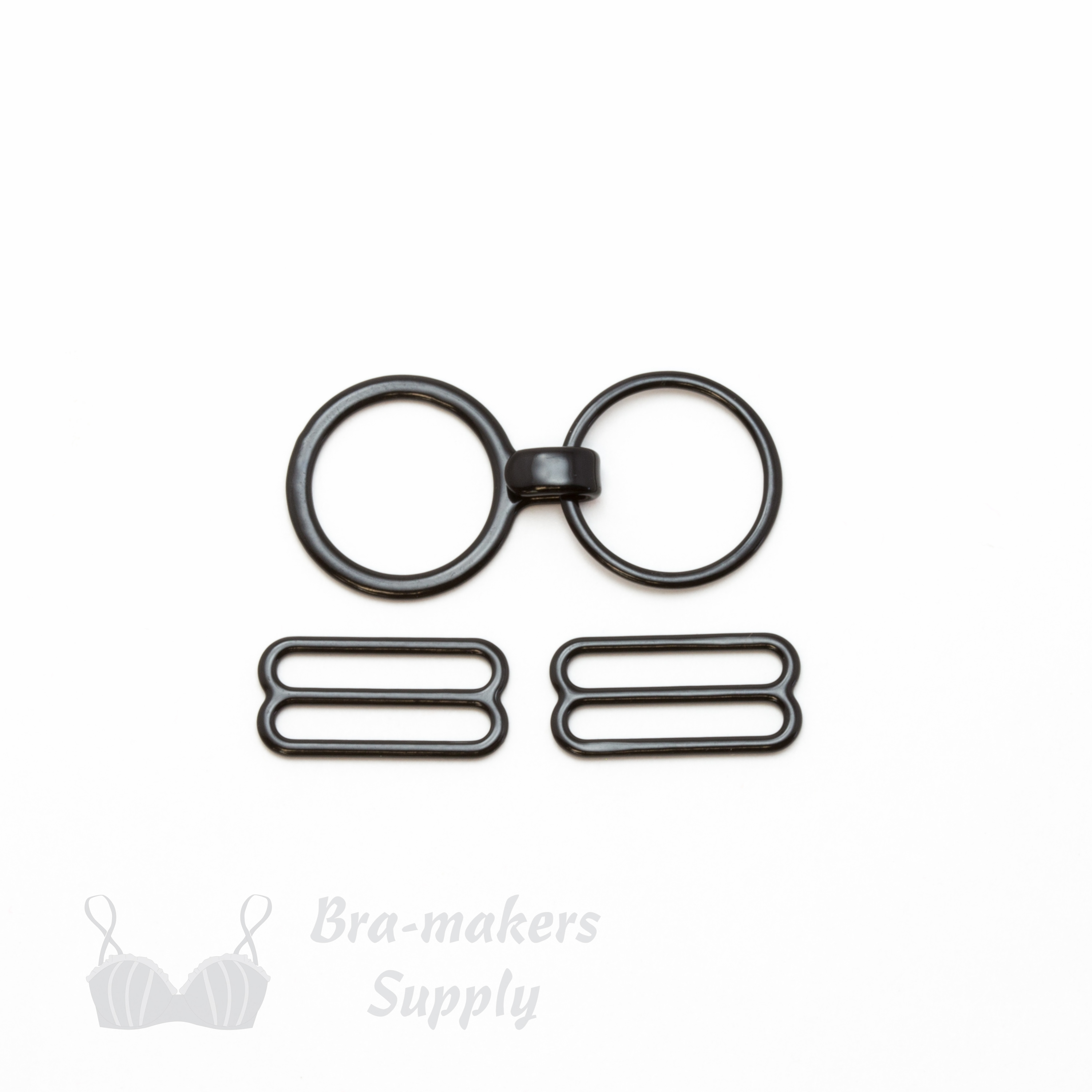▷ Buckles and Rings - Brassiere Hook 1,6 cm Metal Buckle