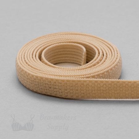 three eighths of an inch or 9 mm panty elastic lingerie elastic ET-03 light-beige from Bra-Makers Supply 1 metre roll shown