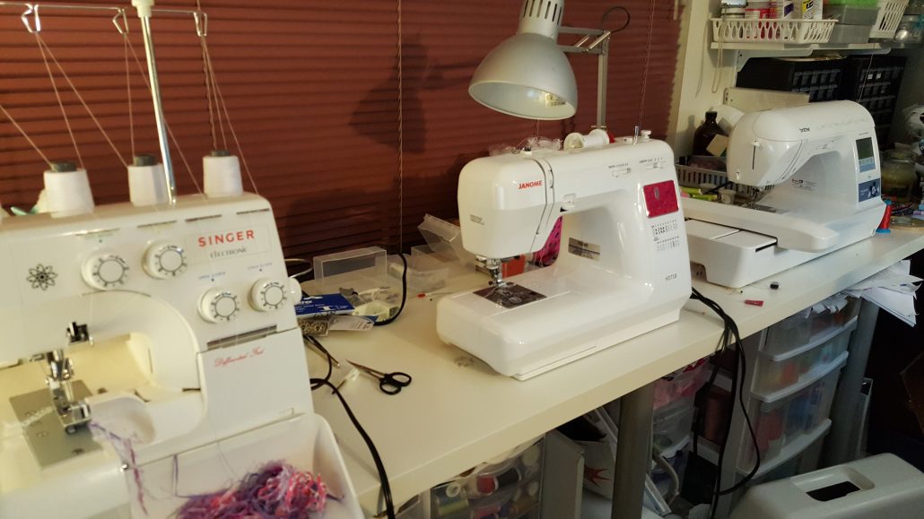 Lisa's sewing room