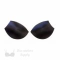 angled foam bra cups swimwear cups MA-46 black from Bra-Makers Supply
