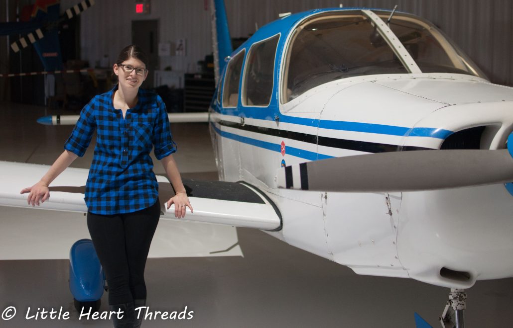michelle schuh and plane