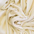 organic cotton jersey fabric FC-2 ivory from Bra-Makers Supply twirl shown