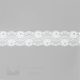 stretch laces - 2 inch - 5 cm two inch silver off-white floral stretch lace LS-22 1599 720 from Bra-Makers Supply