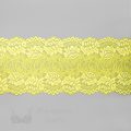 stretch laces - 5 inch - 13 cm five inch bright yellow floral stretch lace LS-50 23 from Bra-Makers Supply