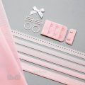 single bra kit-small KS-1 pink pantone 12-1706 pink dogwood from Bra-Makers Supply Hamilton