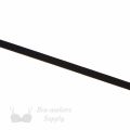 three eighths of an inch or 9 mm panty elastic lingerie elastic ET-03 black from Bra-Makers Supply back side shown