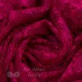 megan allover rigid lace fabric LFR-337 raspberry from Bra-Makers Supply twirl shown