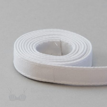 cotton boning casing BT-09 white from Bra-Makers Supply 1 metre roll shown