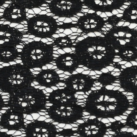 Black poppy lace fabric rigid Bra makers supply bra making
