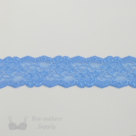 Three inch light blue lace from bra-makers supply.