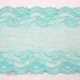 Nine Inch Seafoam Blue Floral Stretch Lace Bra-makers Supply Watermark