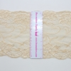 Seven Inch Light Peach Floral Stretch Lace Bra-makers Supply