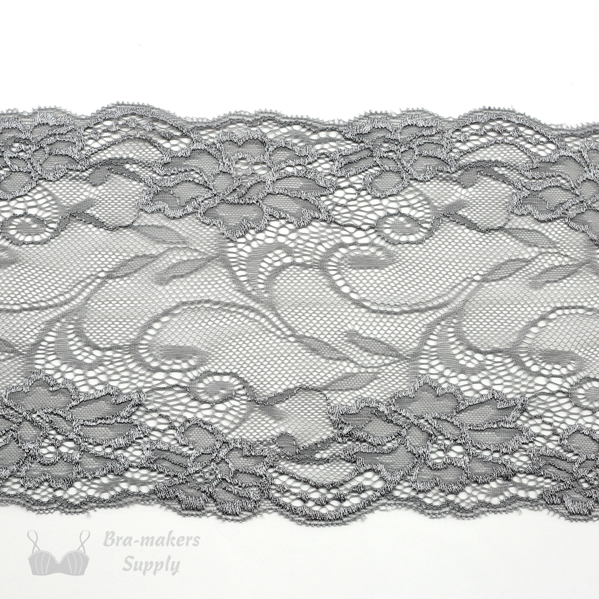 grey stretch lace