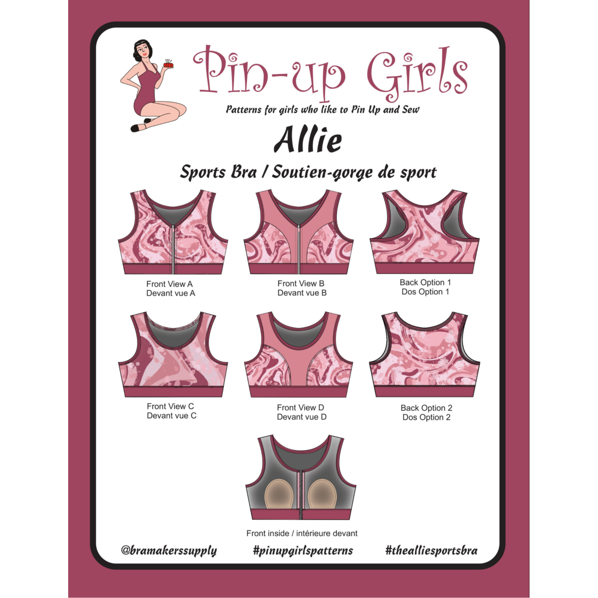 Pin-up Girls Freja Bra pattern review by tsedai