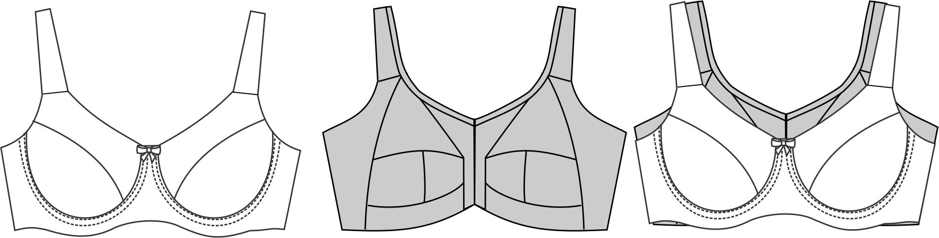 Convert a wired bra to be wire-free - all part of Wireless Freedom ...