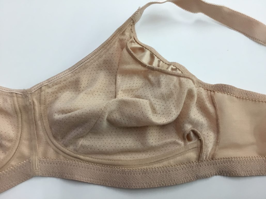 Let's take a peek inside a mastectomy bra - there's no need to be timid  about this at all.