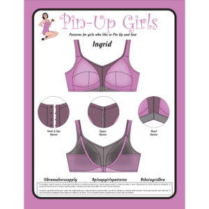 Ingrid Non-wired Bra Pattern - from Bra-Makers Supply