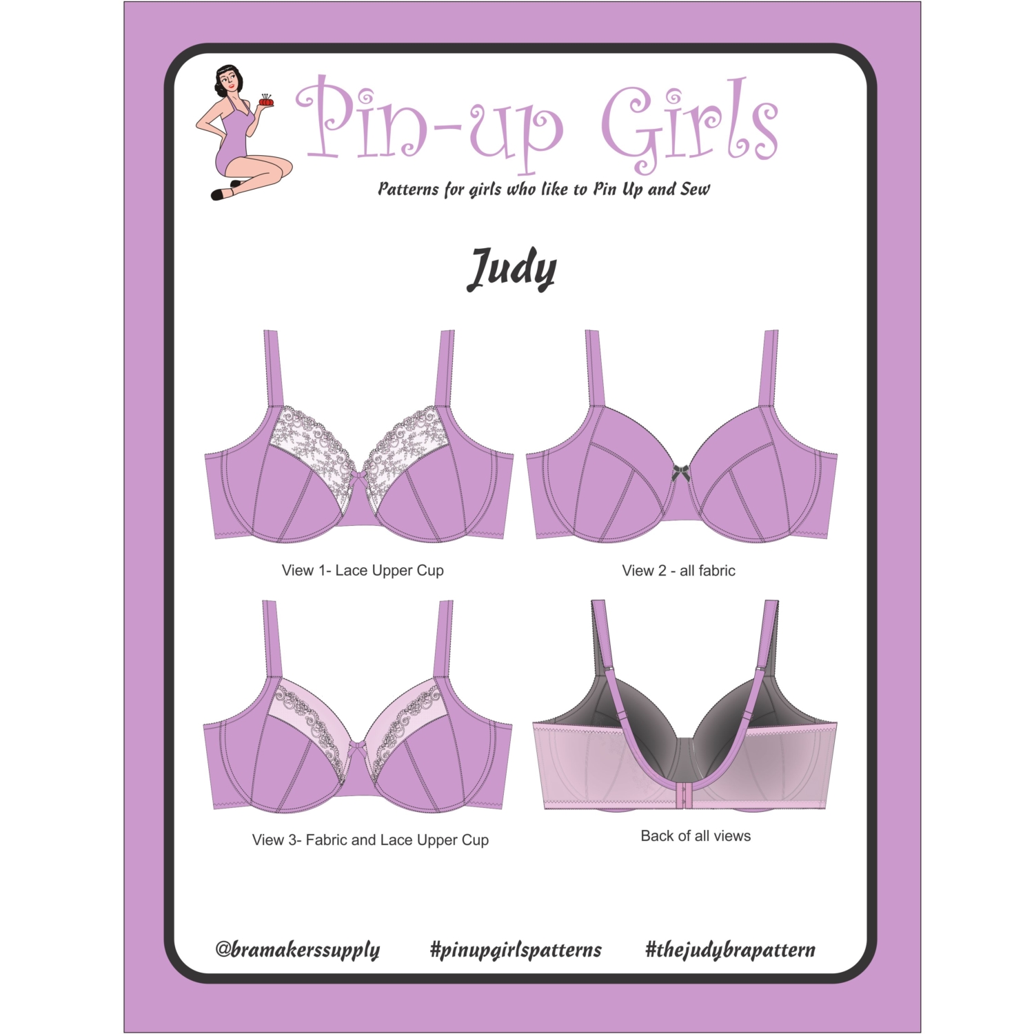 Bra Patterns - Professional Quality Patterns - Bra-Makers Supply