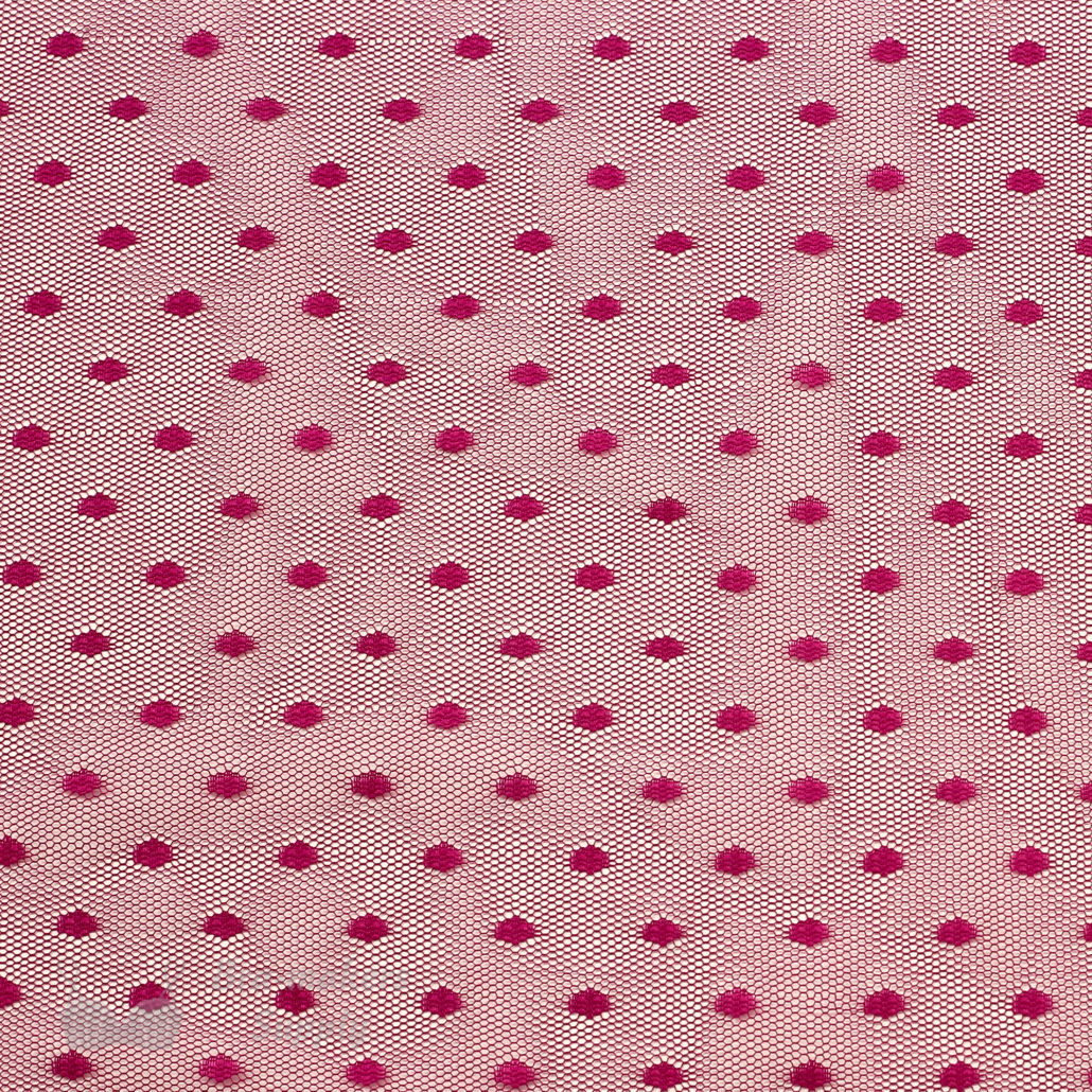 Mesh Fabric Lightweight Atom Red - 815217020297