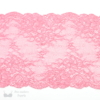 Six Inch Bubblegum Pink Floral Stretch Lace Bra-makers Supply