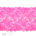 Six Inch Candy Pink Floral Stretch Lace