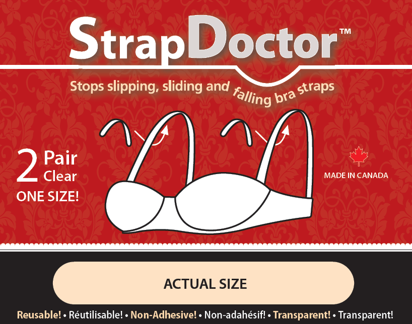 Strap Doctor Stop Slipping Bra Straps - get your now - Bra-Makers Supply