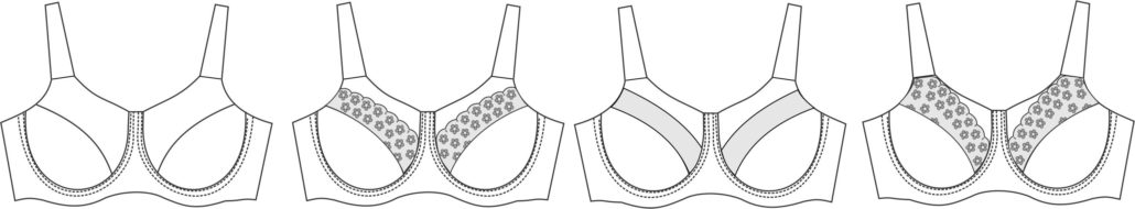 Convert a wired bra to be wire-free - all part of Wireless Freedom Month at  Bra-makers Supply